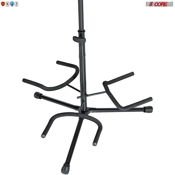 Guitar Stand Black/ Durable Metal Triple Guitar Stand/ Universal Floor Stand For Guitars